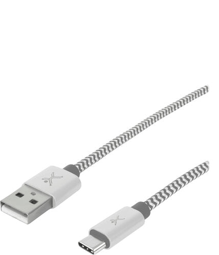 Cable USB tipo A  tipo C PERFECT CHOICE PC-101673 - USB A, 1 m, Plata Cable USB tipo A  tipo C PERFECT CHOICE PC-101673 - USB A, 1 m, Plata